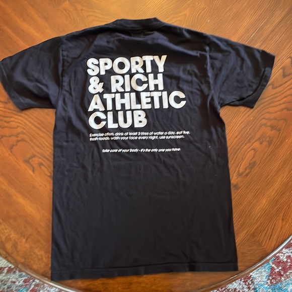 Sporty & Rich Athletic Club Tee - Picture 6 of 7